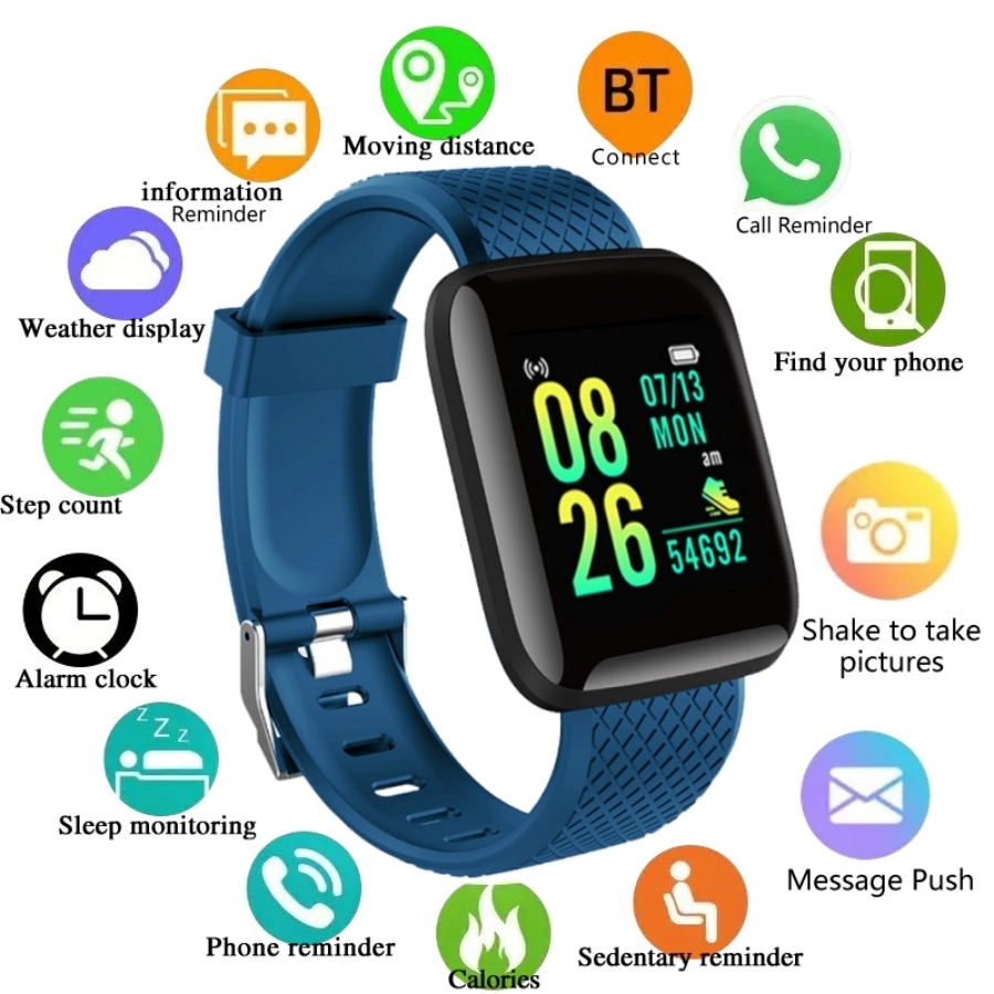 Android Smartwatch Accessories - Sport Smartwatch Fitness Armband Muziekbediening Vrouw
