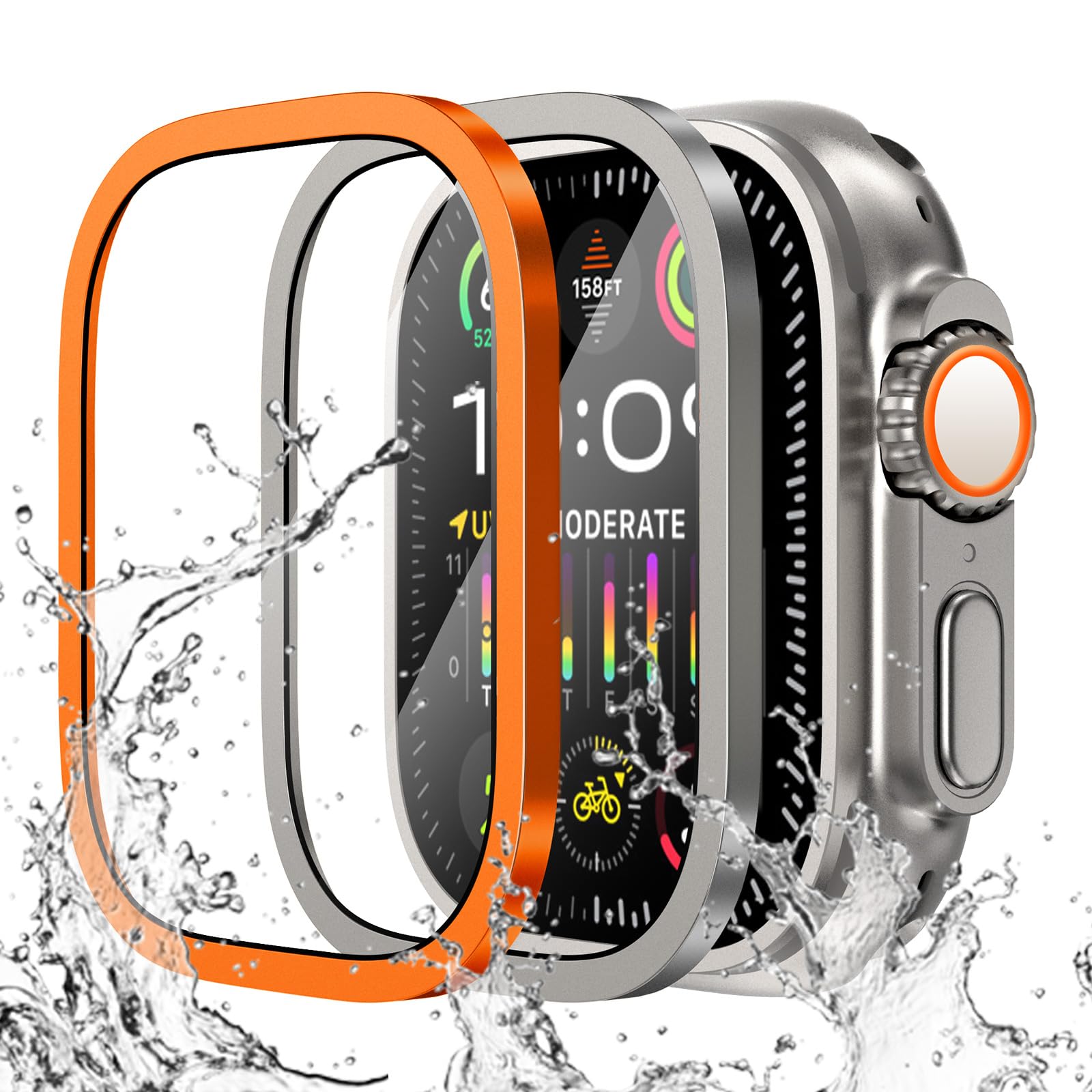 Smartwatch Watch Accessories - Gehard glas voor Apple Watch Ultra