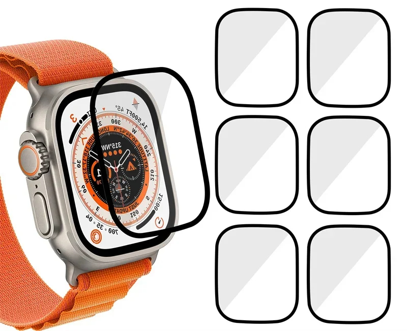 Watch Face Protector - 3D gehard glas screenprotector geschikt voor