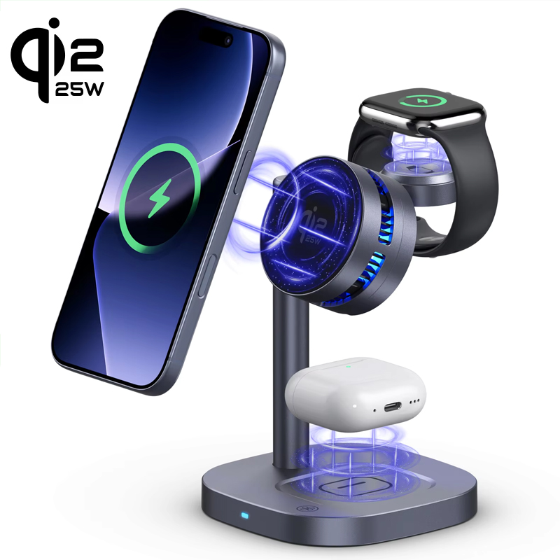 Smartwatch Ac - ICE Cooling Qi2.2 25W 3-in-1 Magnetische