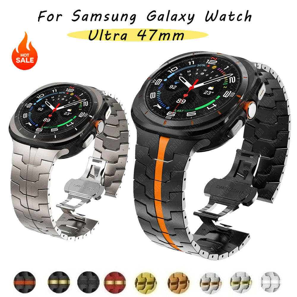 Samsung Smartwatch Ultra Accessories - Titanium band voor Samsung Galaxy Watch