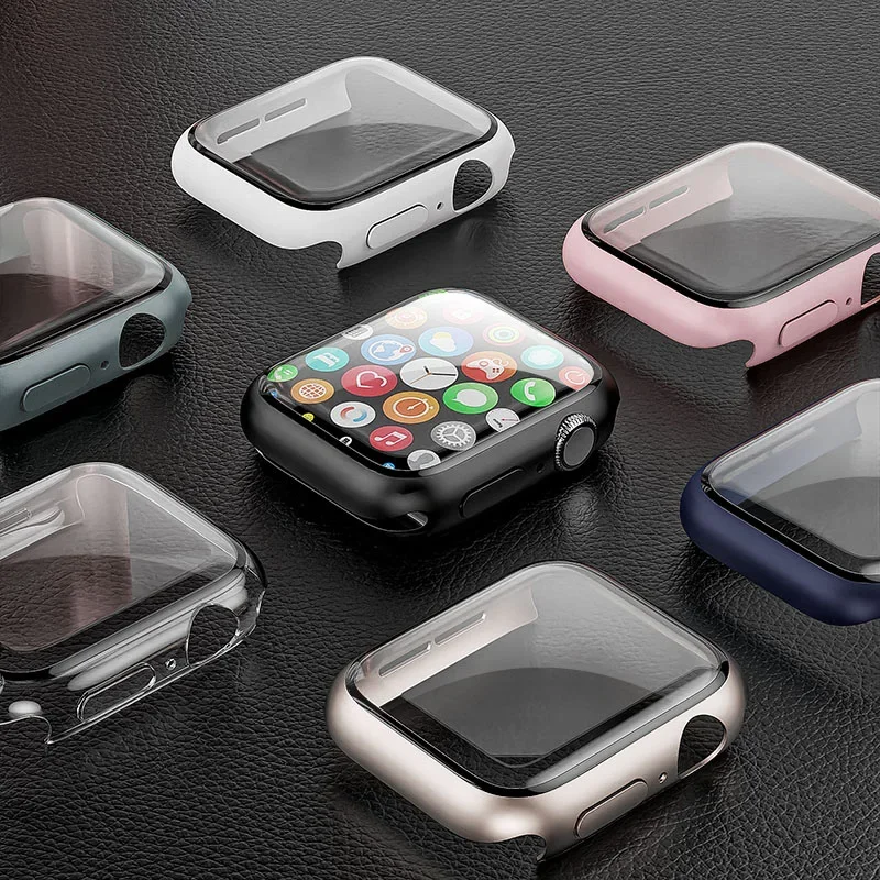 Gehard glas + cover voor Apple - Apple Smartwatch Accessories recensie en prijs
