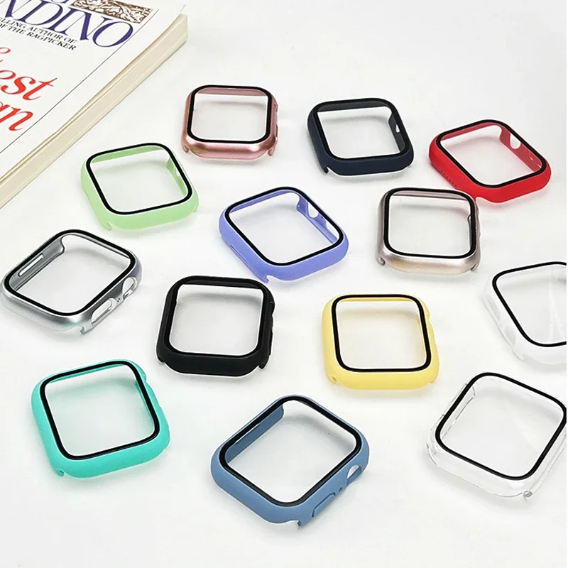 Gehard glas + cover voor Apple - Apple Smartwatch Accessories recensie en prijs