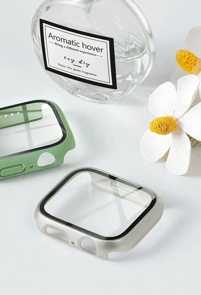 Gehard glas + cover voor Apple - Apple Smartwatch Accessories recensie en prijs