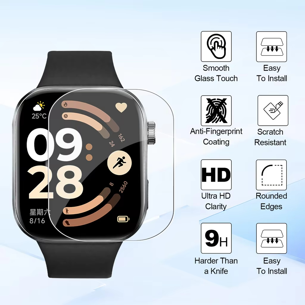 1-5 Stuks Zachte Film voor Xia - Smartwatch Watch Accessories recensie en prijs