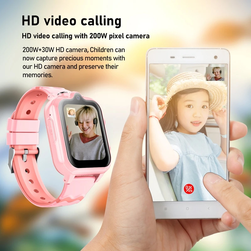 Yoateo Smart Watch Kids 4G KT1 - Android Smartwatch Accessories recensie en prijs
