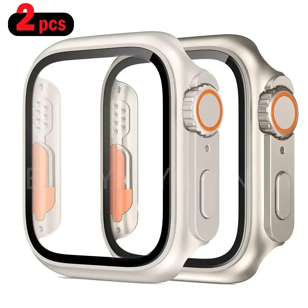 2 Stuks Gehard Glas + Hoes Voo - Apple Smartwatch Accessories recensie en prijs