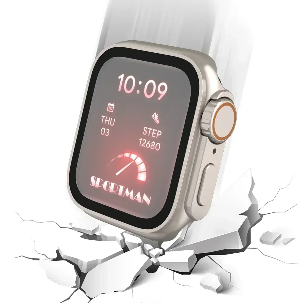 2 Stuks Gehard Glas + Hoes Voo - Apple Smartwatch Accessories recensie en prijs