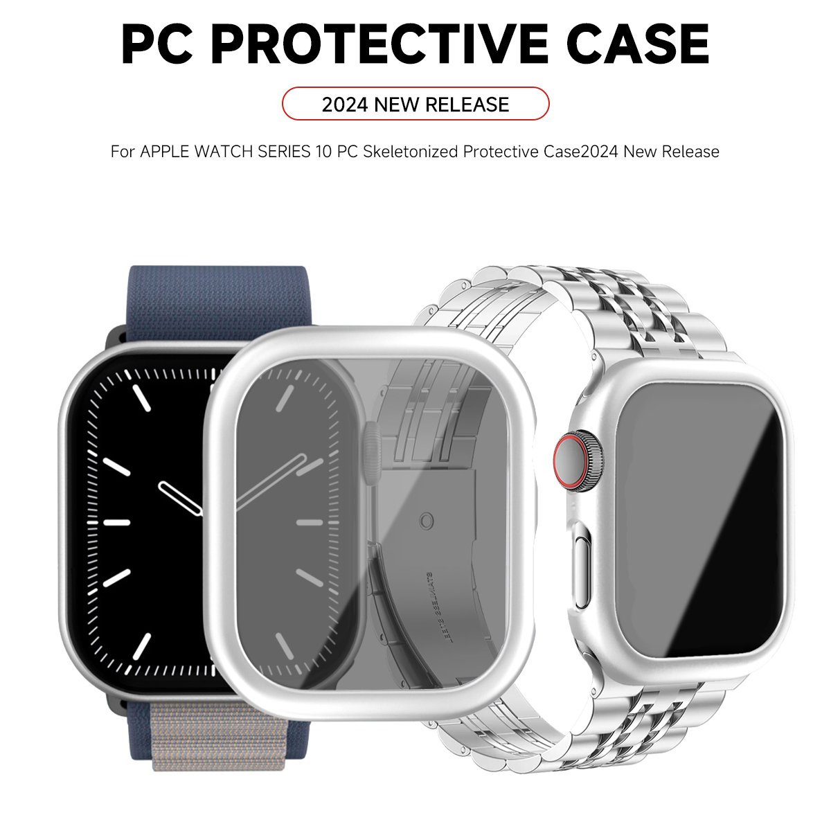Glas+hoesje voor Apple Watch S - Apple Smartwatch Accessories recensie en prijs