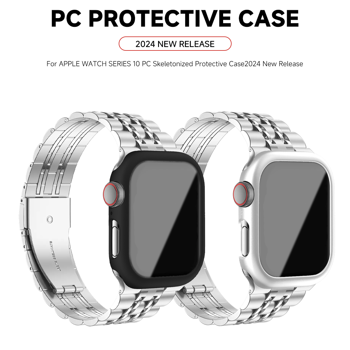 Glas+hoesje voor Apple Watch S - Apple Smartwatch Accessories recensie en prijs