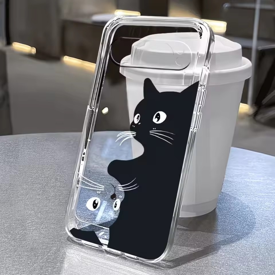 Hot Kawaii Cartoon Zwarte Kat  - Google Pixel 9 recensie en prijs