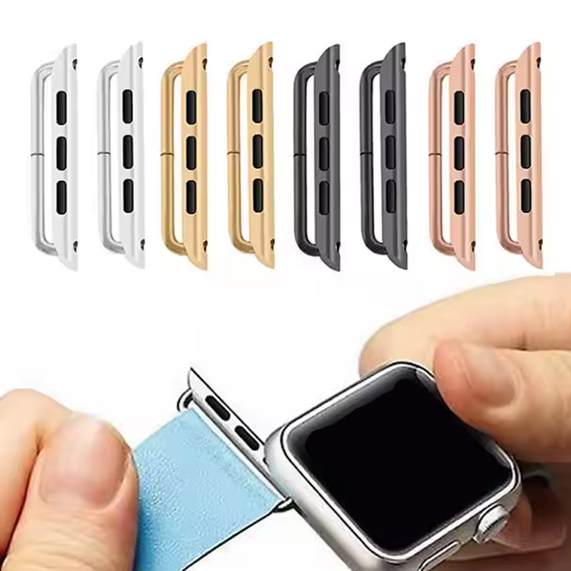 2 stuks roestvrijstalen connec - Apple Smartwatch Accessories recensie en prijs