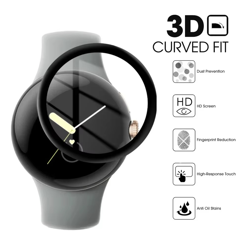 Film Voor Google Pixel Horloge - Watch Face Protector recensie en prijs