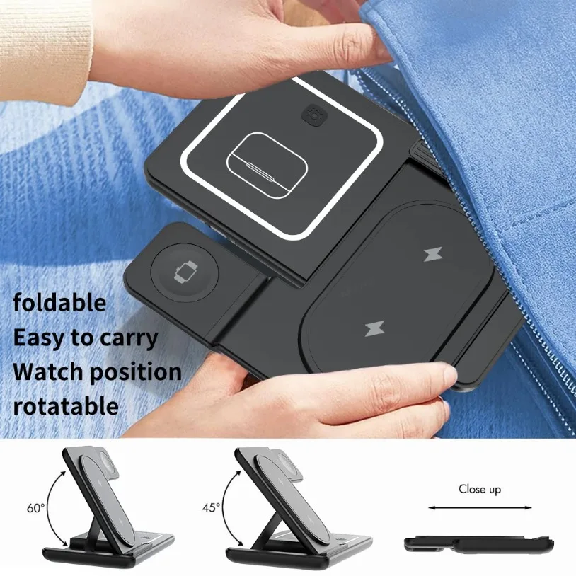 3-in-1 opvouwbare draadloze op - Smartwatch Ac recensie en prijs