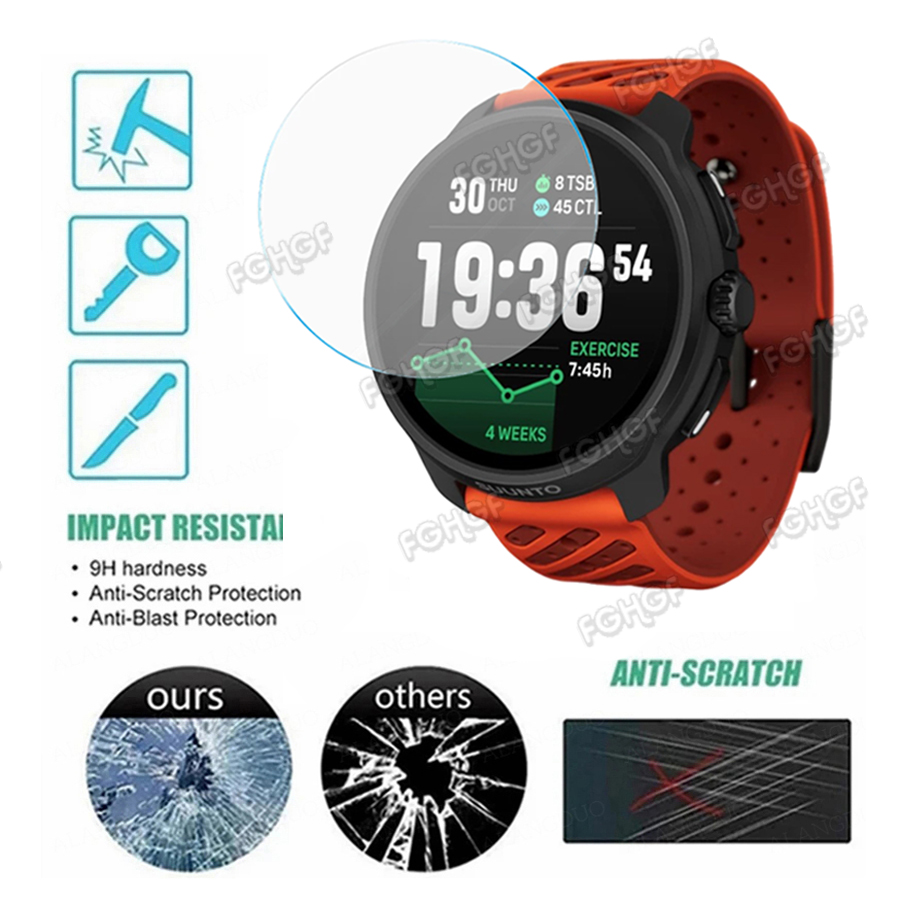Gehard glas beschermfolie voor - Smartwatch Watch Accessories recensie en prijs