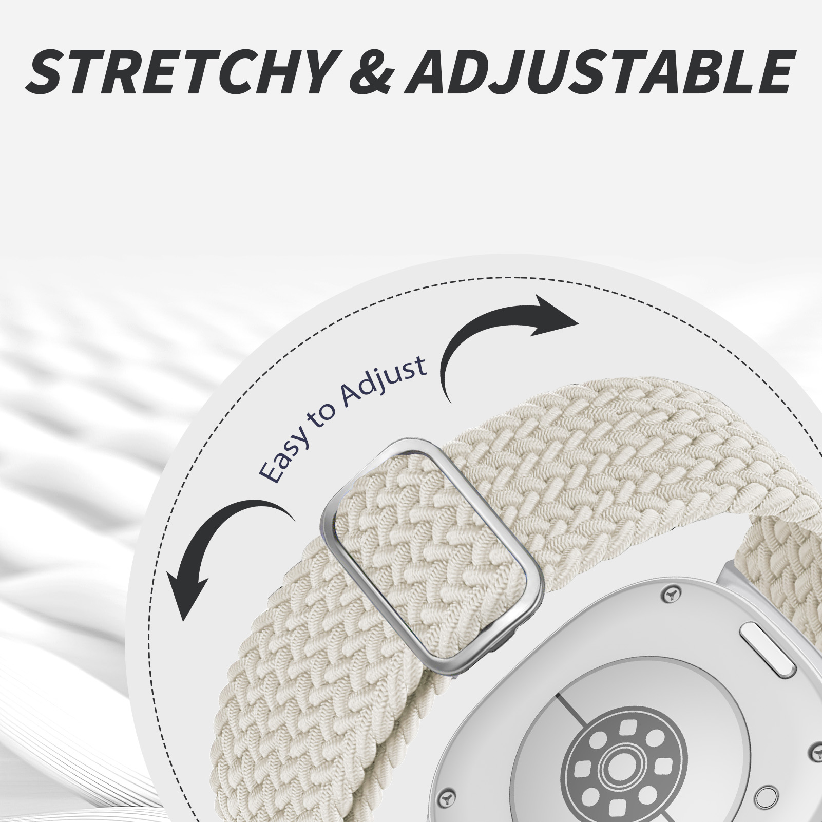 Gevlochten lusbanden voor Sams - Samsung Smartwatch Ultra Accessories recensie en prijs