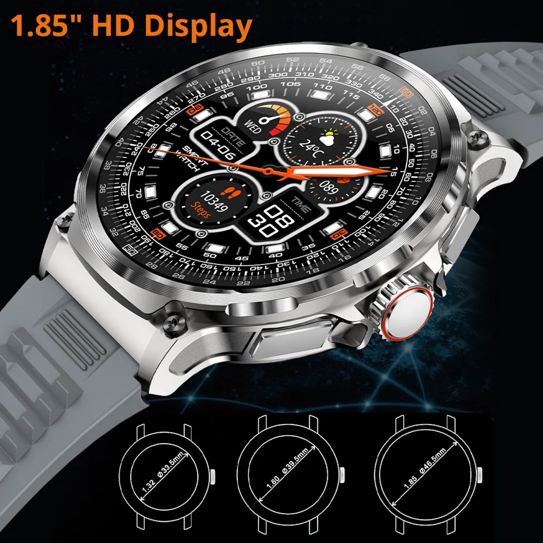 COLMI V69 1.85 Inch HD Bluetoo - Smartwatch Faces recensie en prijs