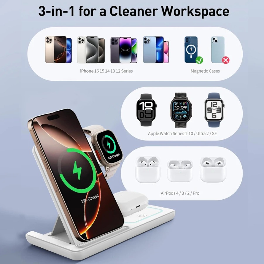 3-in-1 opvouwbare nacht LED-li - Smartwatch Ac recensie en prijs