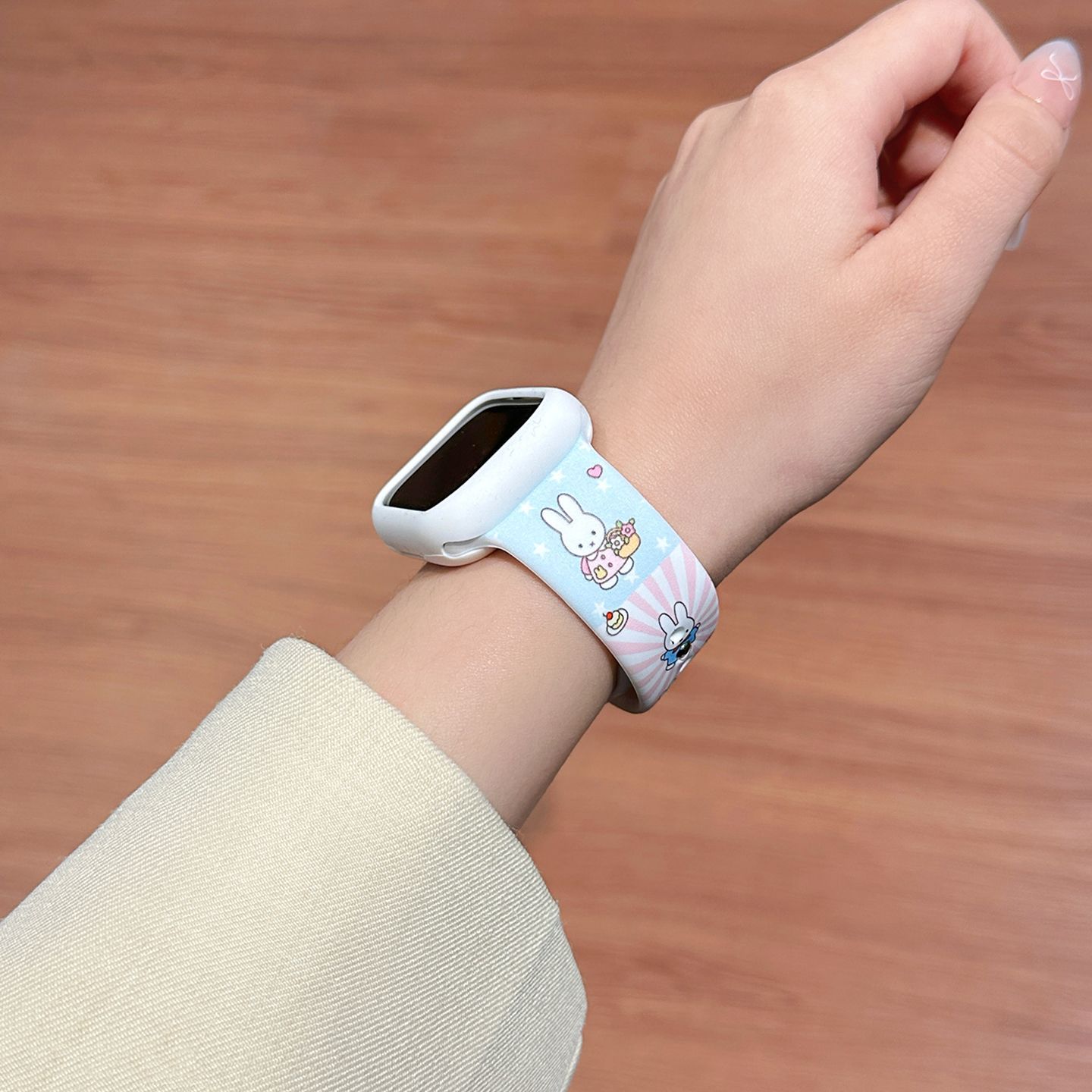 Dopamine Kleur Nijntje Silicon - Apple Smartwatch Accessories recensie en prijs