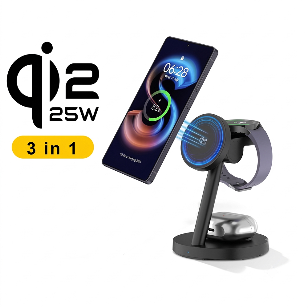 Qi2.2 25W Magnetisch Snel Draa - Smartwatch Ac recensie en prijs