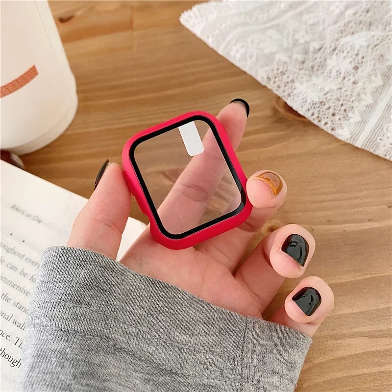 3pack Glas + cover Voor Apple  - Apple Smartwatch Accessories recensie en prijs