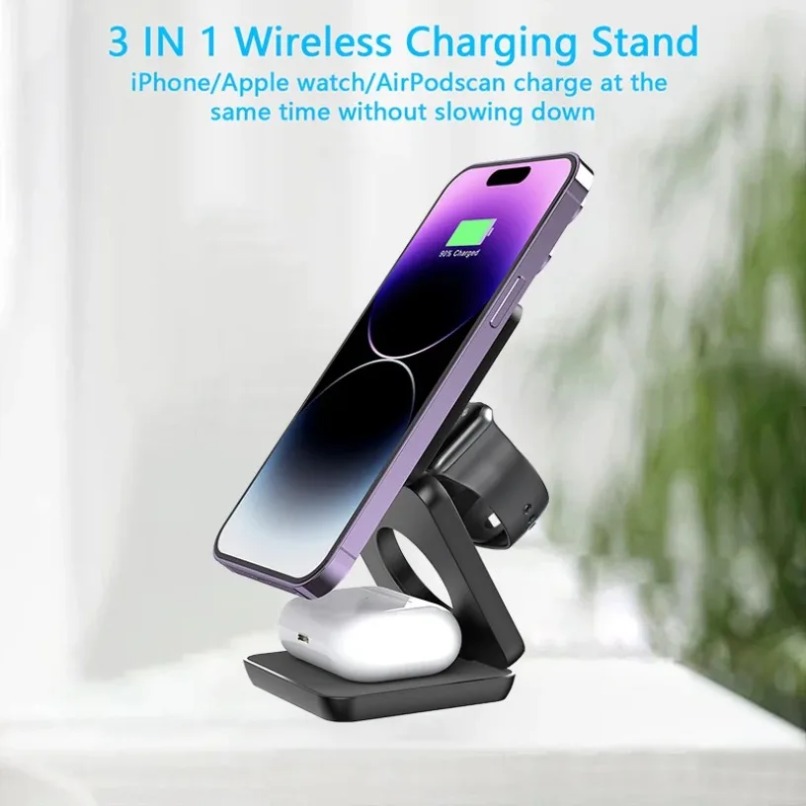 3-in-1 opvouwbare magnetische  - Smartwatch Ac recensie en prijs