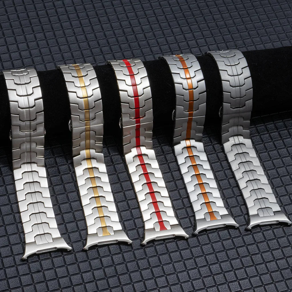 Titanium band voor Samsung Gal - Samsung Smartwatch Ultra Accessories recensie en prijs