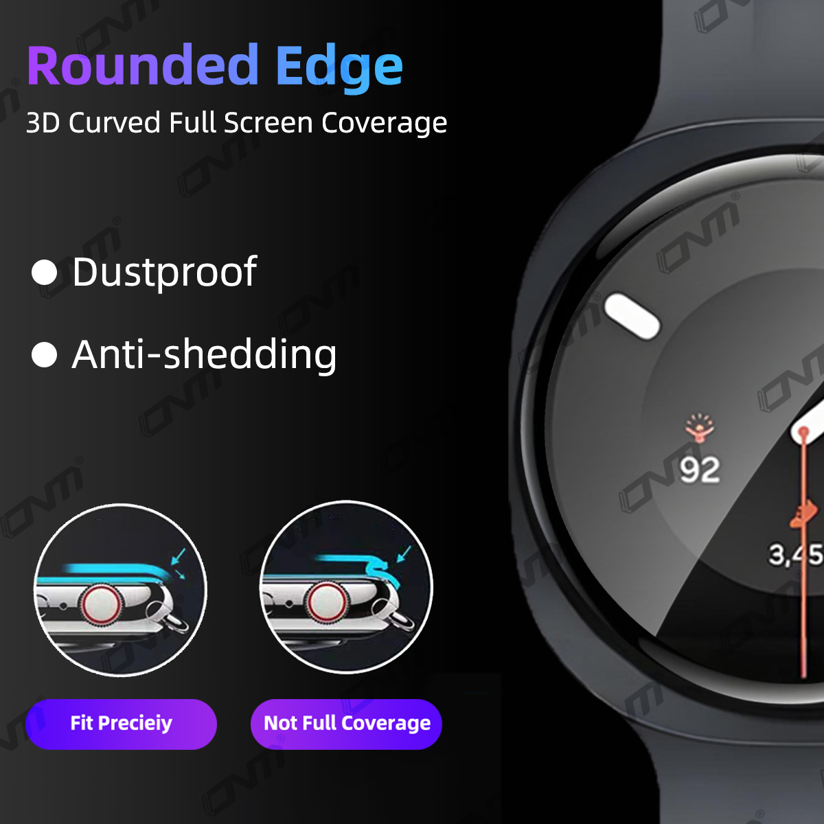 3D Screen Protector voor Samsu - Samsung Smartwatch Ultra Accessories recensie en prijs